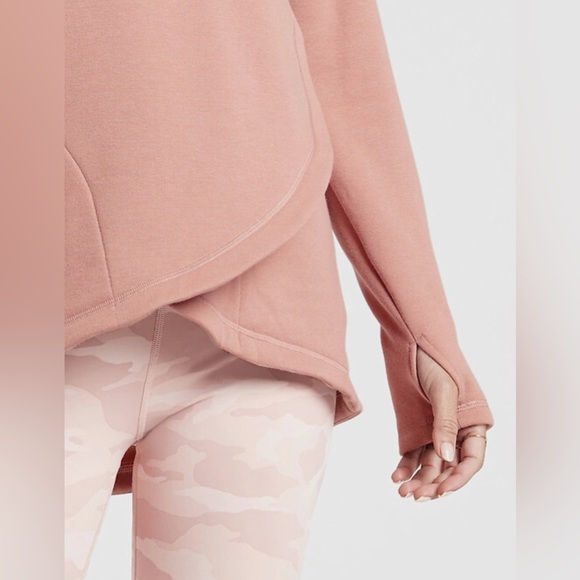 Athleta Cozy Karma Asymmetrical Pullover in Palermo Pink, Size Extra Large XL - Picture 15 of 15